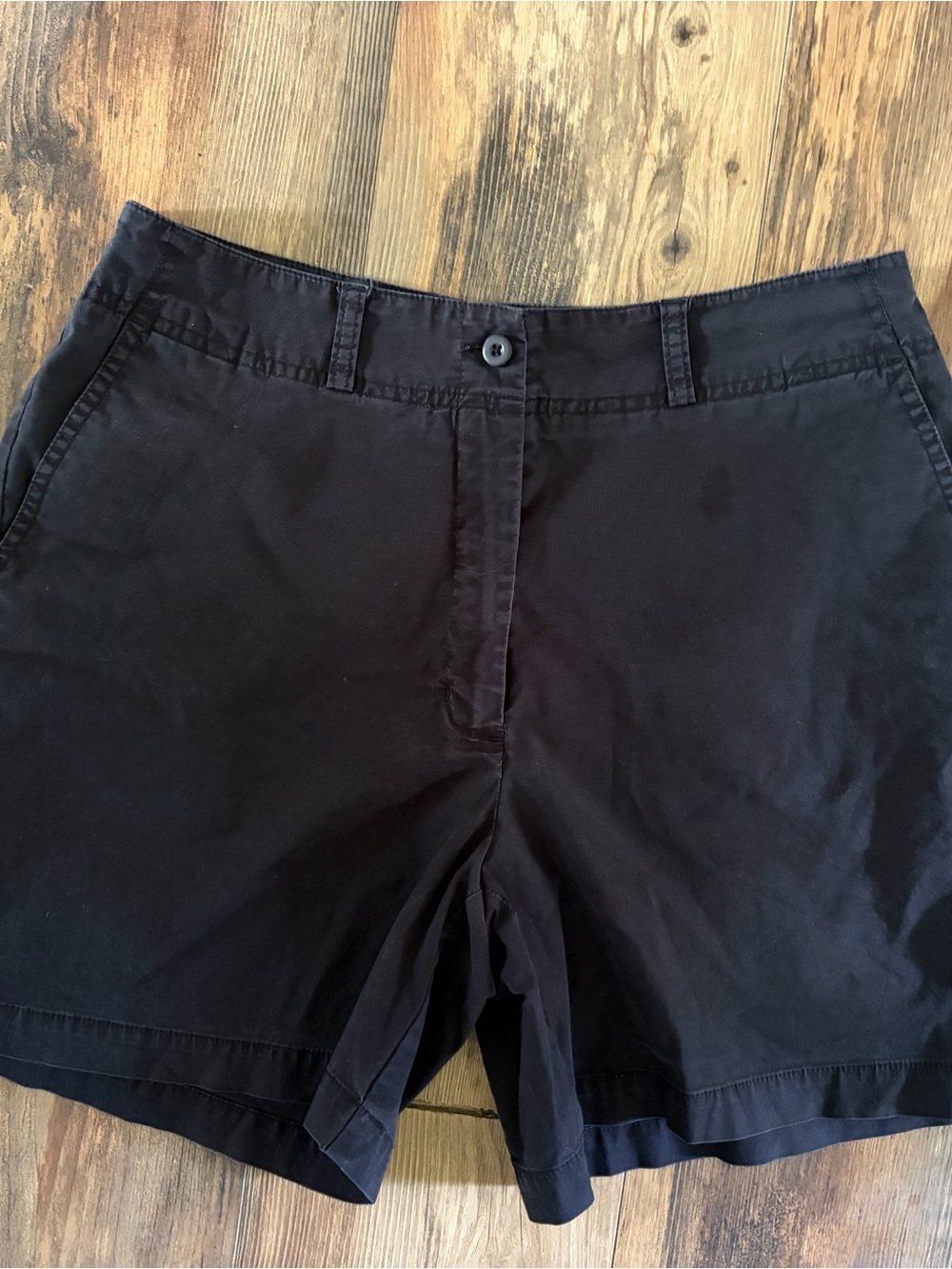 Eddie Bauer Black Women's Classic Bermuda Shorts